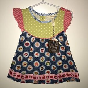 NWT Matilda Jane Cameo Girls Flutter Top (24100T)